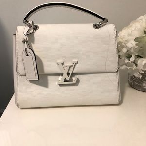 White designer-like bag